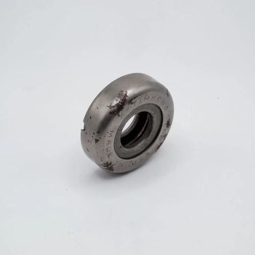 T63 Stamped Race Thrust Needle Roller Bearing 5/8x1-5/8x1/2 Front Left Angled View