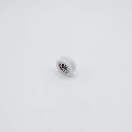 BSU62418-6R2 U-Groove POM Plastic Roller 4x18x6mm Right Angled View
