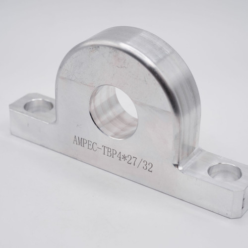TBP2-1/2x5/8 2-Bolt Fixed Aluminum Pillow Block Housing Right Angled View