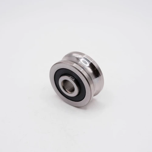 SG25U U-Groove Ball Bearing 8x30x14mm + 14.5mm Right Angled View