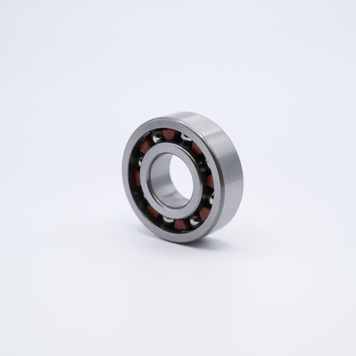 6003TBR12P4 Super Precision ABEC7 Ball Bearing 17x35x10 MM9103K 6003.THB.P4A2H Angled View