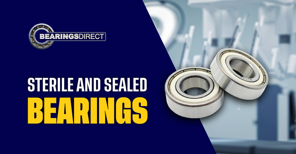 Sterile and Sealed Bearings for Hygienic Healthcare Environments