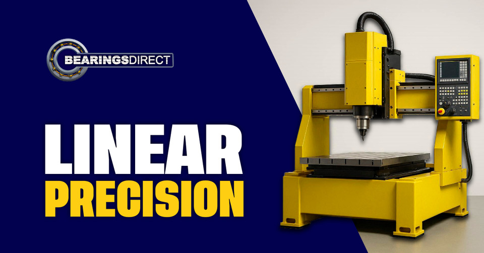 Why Linear Bearings Matter in CNC and Pick-and-Place Machines 