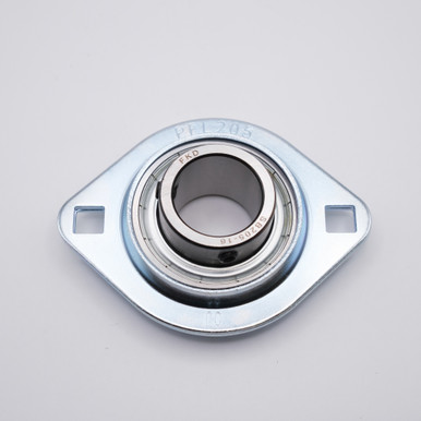 SBPFL202-10 Pressed Steel 2 Bolt Flange Set Screw Ball Bearing