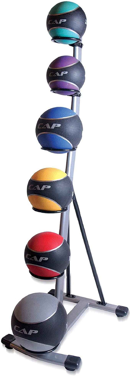 CAP Barbell Single Texture Medicine & Exercise Ball - Durable Rubber & Consistent Weight Distribution; Comfort Textured Grip for Strength, Balance & Core Training