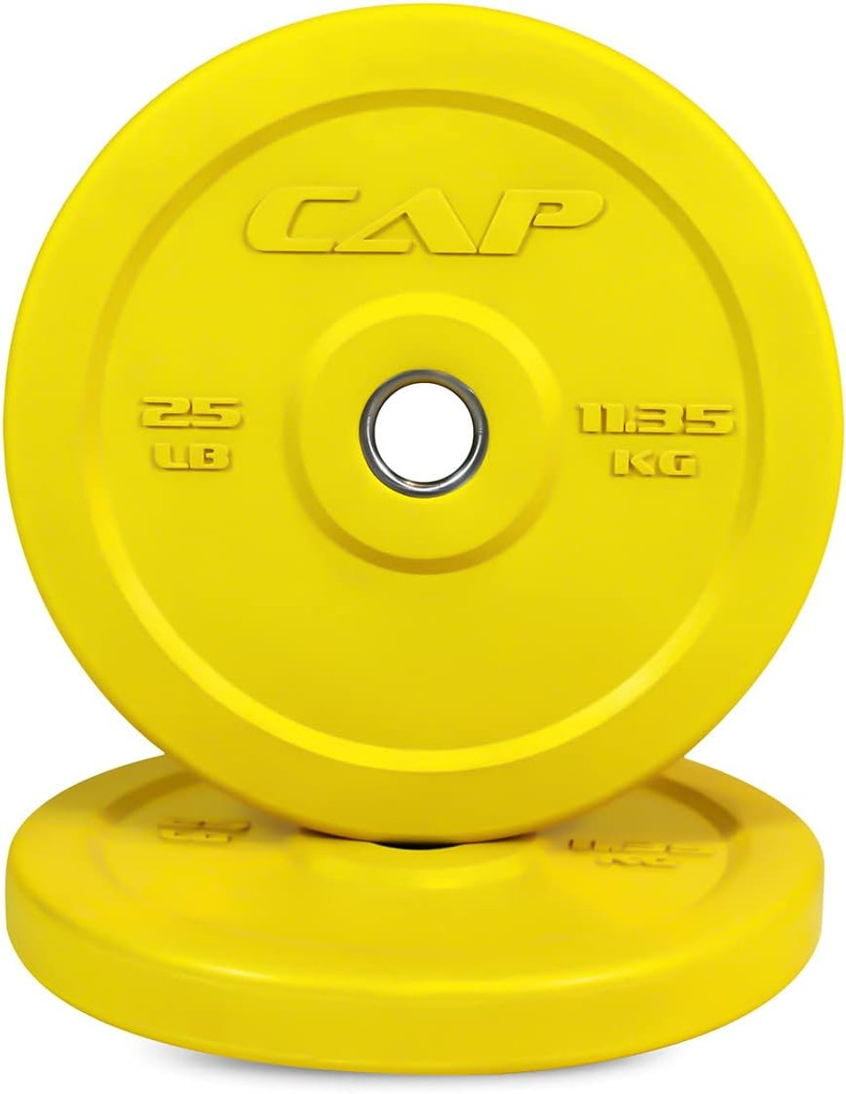 Color Olympic Weight Plates with Steel Hub