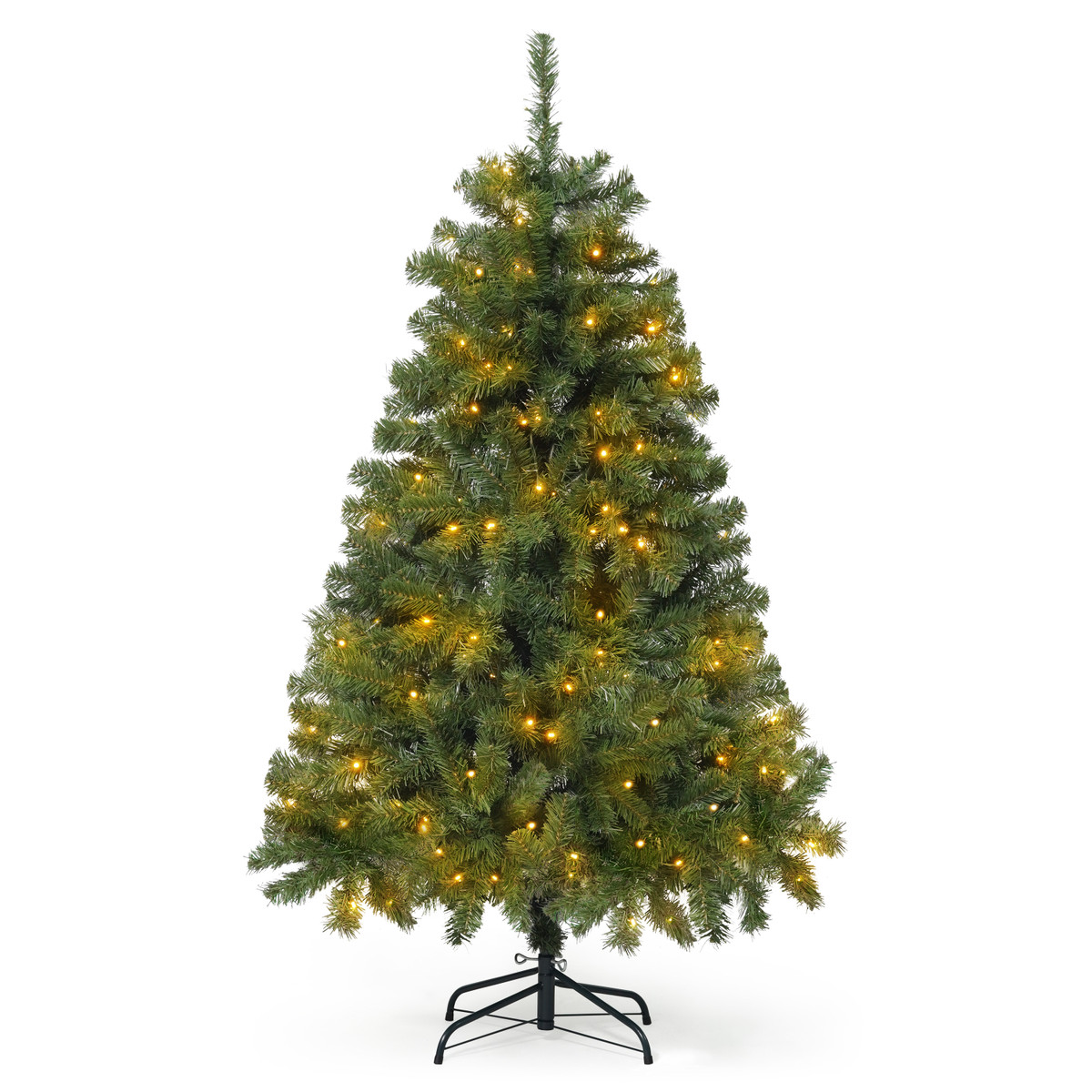 Full Artificial Pre-lit Christmas Tree with Lights, 4.5ft / 6ft / 7.5ft Full Artificial Pre-lit Christmas Tree with Lights, 4.5ft / 6ft / 7.5ft