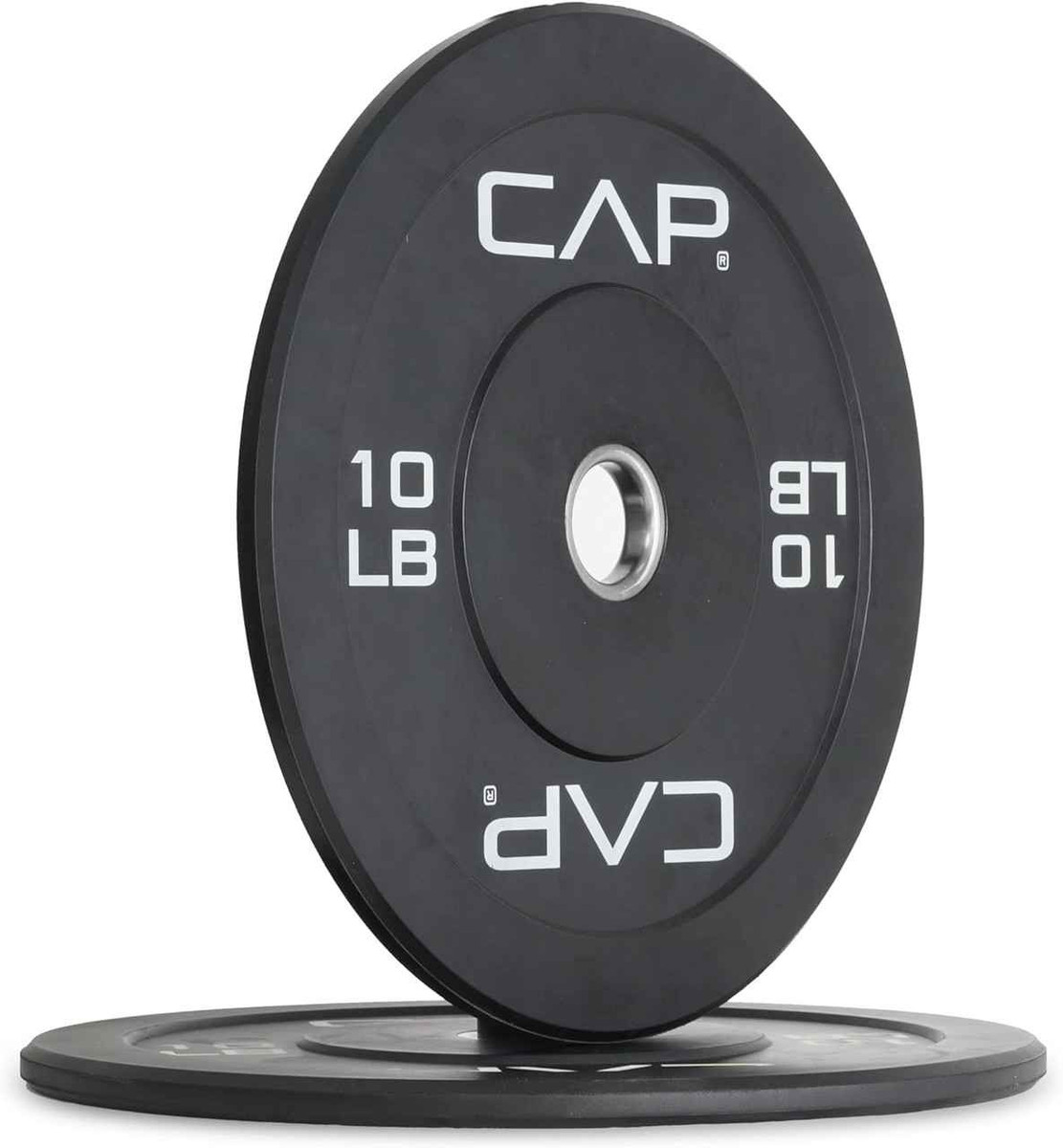 2-Inch Black Rubber Olympic Bumper Plate, Multiple Choices Available
