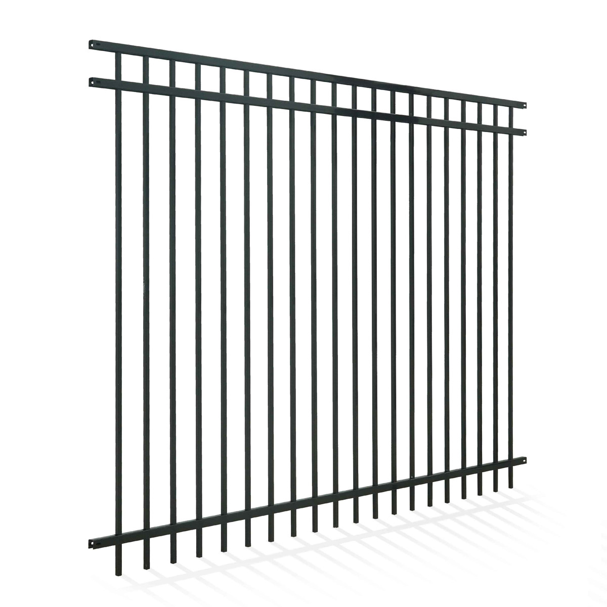 6FT Height X 8FT Width Heavy Duty Flat Top Fence Barrier Panel, Multiple Options
