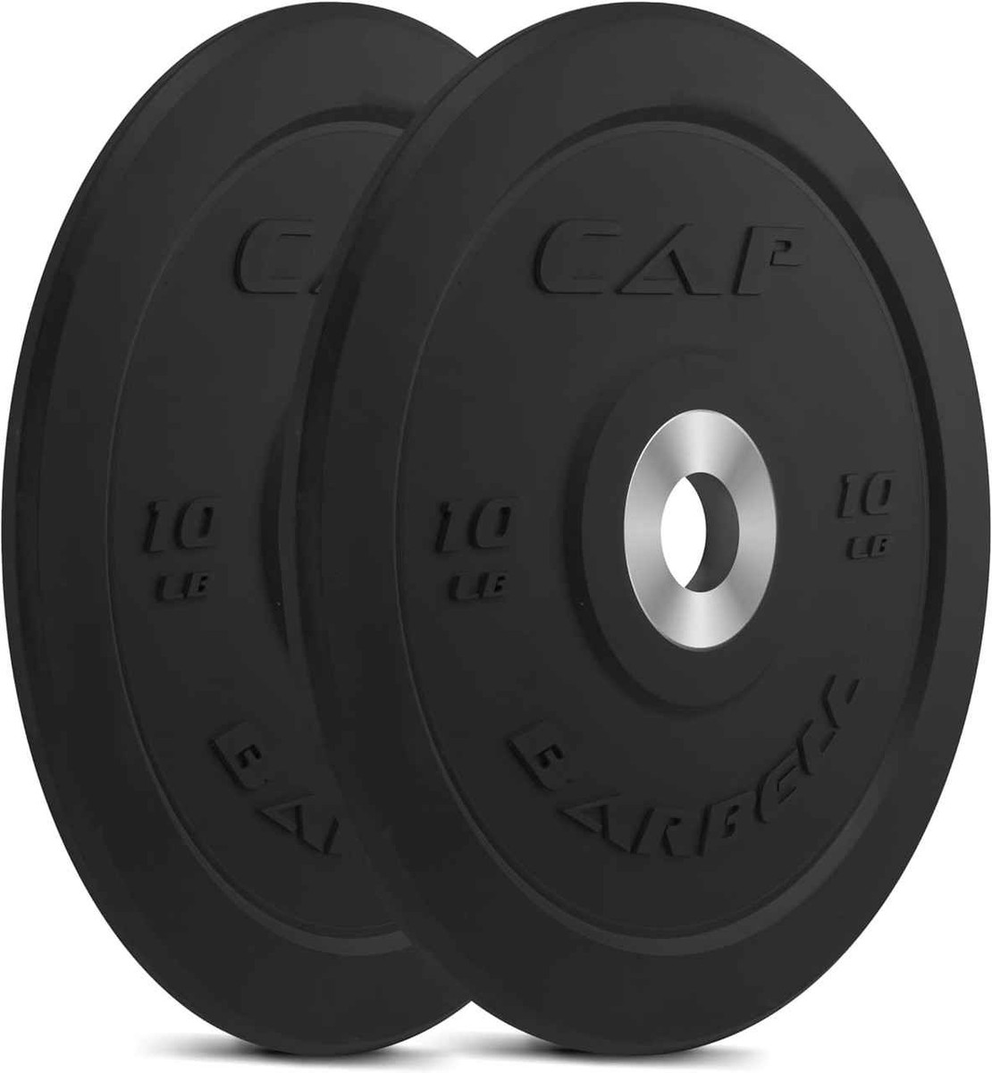 2-Inch Pro Olympic Bumper Plate with Rubber Coating & Steel Hub, Multiple Choices Available