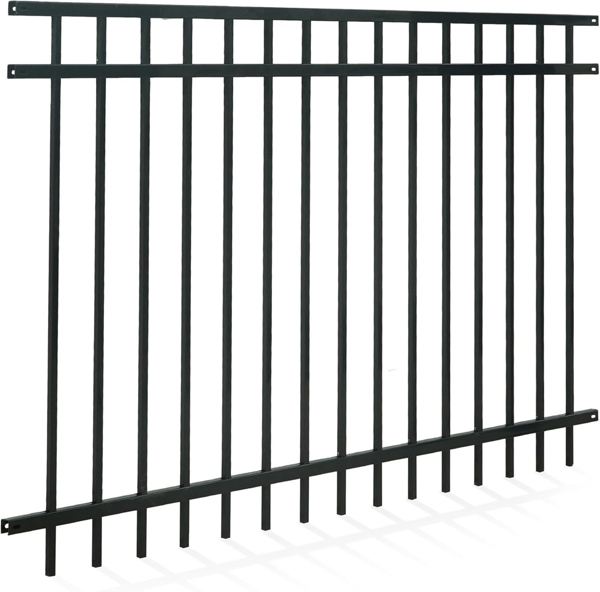 4FT Height X 6FT Width Heavy Duty Flat Top Fence Barrier Panel, Multiple Options 4FT Height X 6FT Width Heavy Duty Flat Top Fence Barrier Panel, Multiple Options