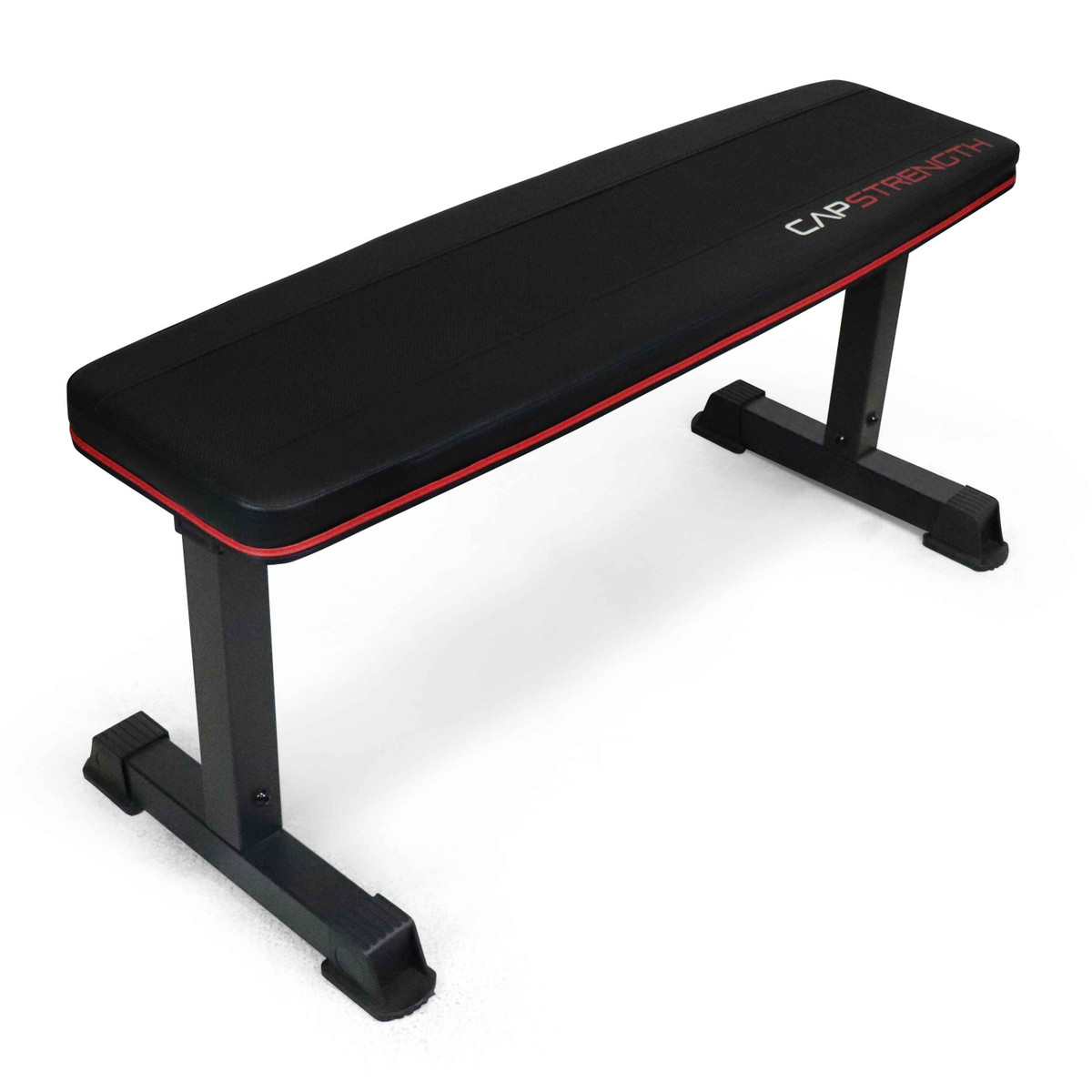 Heavy Duty Workout Flat Weight Bench for Weightlifting, Dumbbells and Barbell Press Workouts, Abdominal, Upper, and Lower Body Exercise