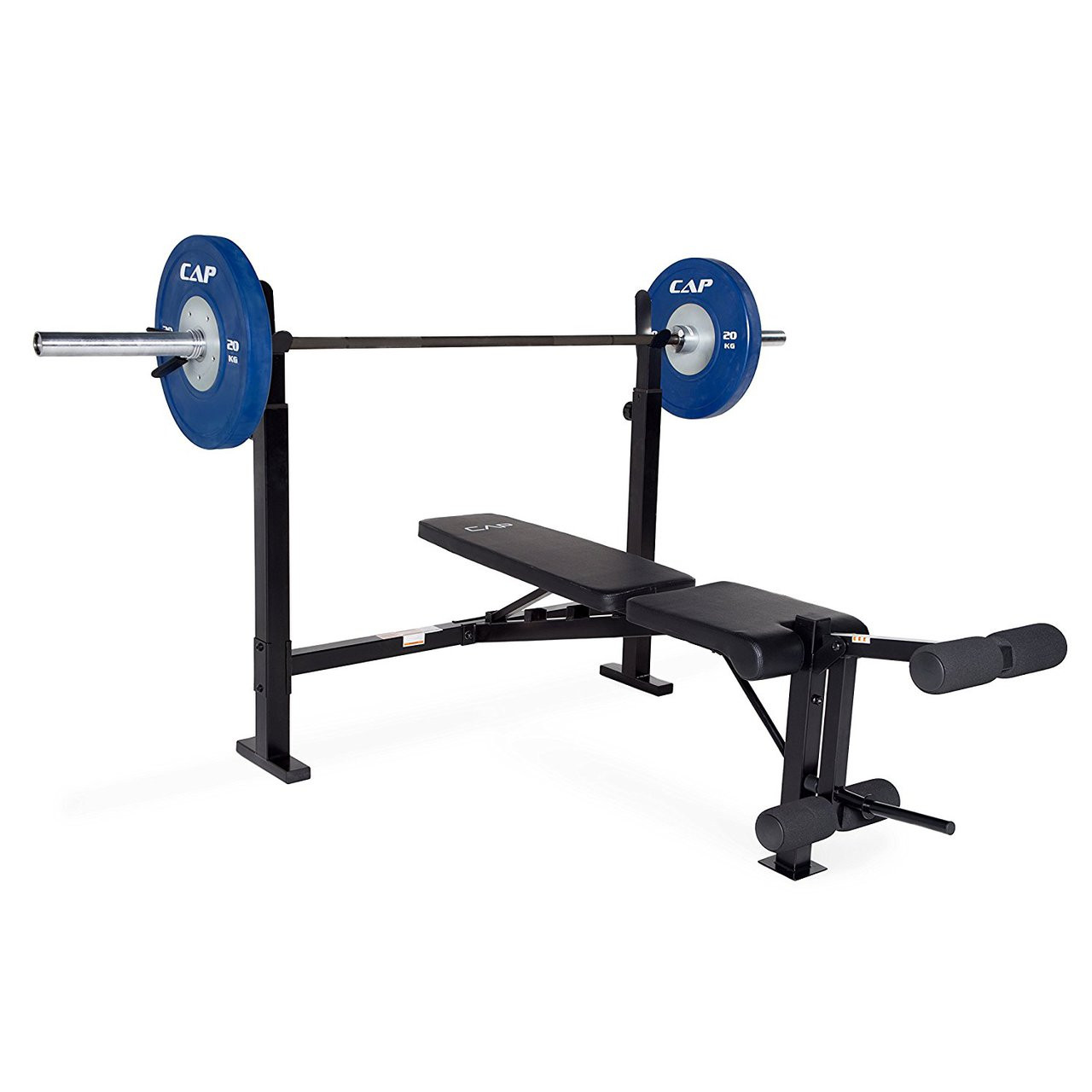 Cap Olympic Bench With Full Leg Extension Fm 7100