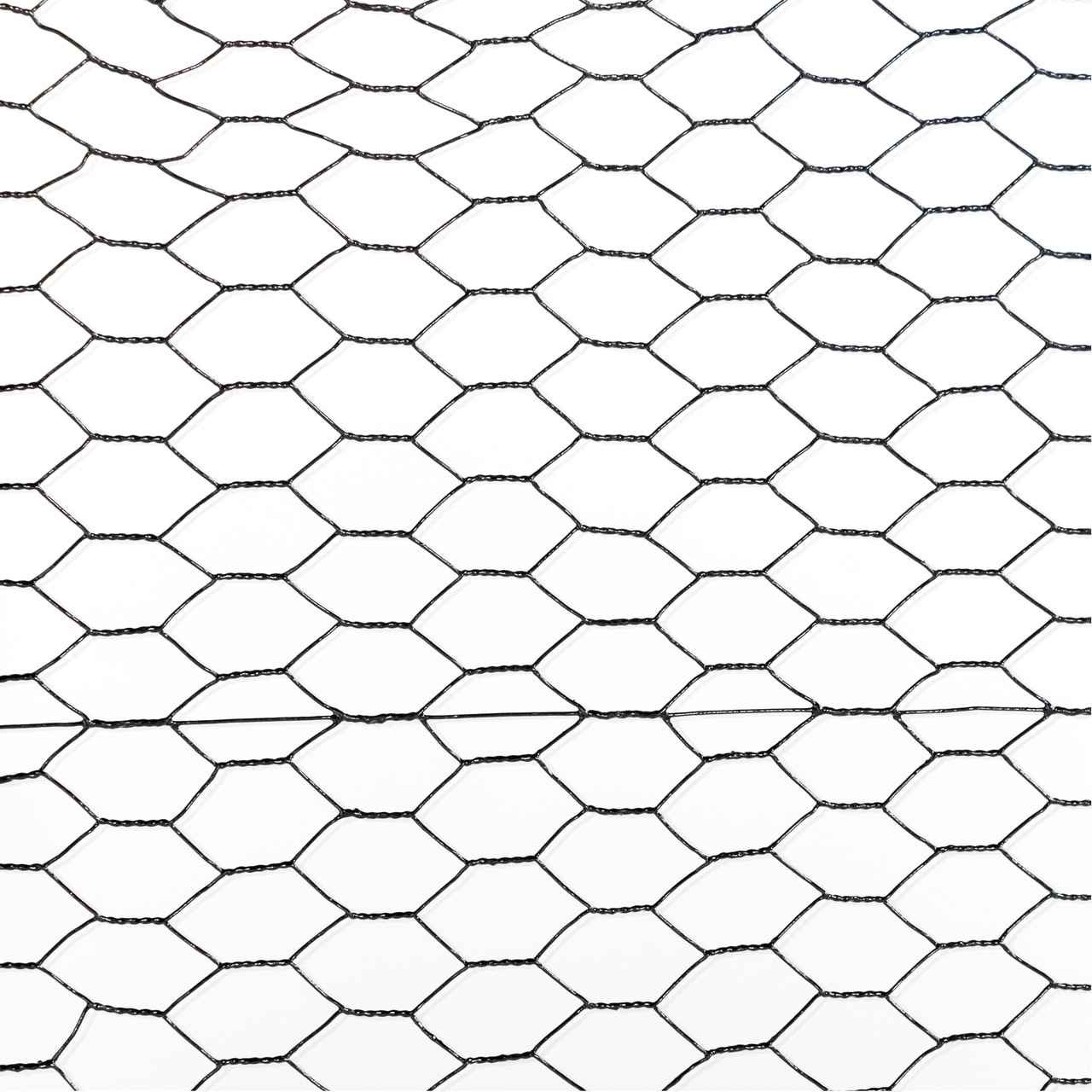 20 Gauge Vinyl Coated Hex Netting with 1