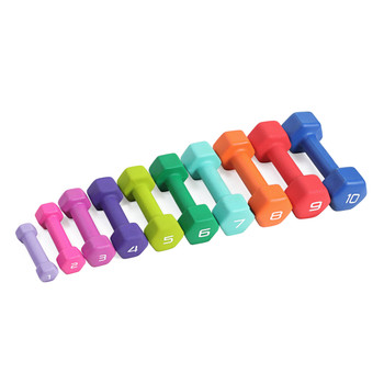 Multiple sizes of CAP Neoprene Coated Dumbbell Multiple sizes of CAP Neoprene Coated Dumbbell