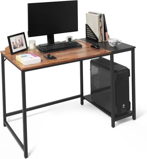 CAPHAUS Computer Desk, 40/47 Inch Home Office Desk,51/59 Inch L-Shaped Home Office Desk CAPHAUS Computer Desk, 40/47 Inch Home Office Desk,51/59 Inch L-Shaped Home Office Desk