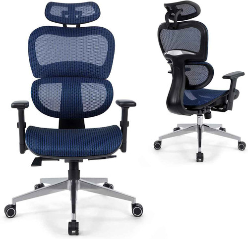 Ergonomic Office Desk Chair with 3D Adjustable Armrest