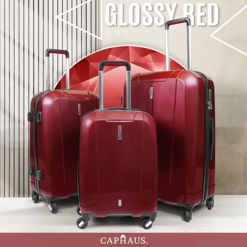 CAPHAUS Hardside Expandable Luggage with Spinner Wheels, 3-Piece Set Hardshell Suitcase, Lightweight Durable Luggage Sets (22/26/29), Airline Approved Size, Ideal For Traveling CAPHAUS Hardside Expandable Luggage with Spinner Wheels, 3-Piece Set Hardshell Suitcase, Lightweight Durable Luggage Sets (22/26/29), Airline Approved Size, Ideal For Traveling