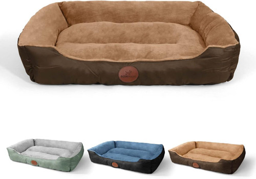 Dog Bolster Couch Bed, 32-Inch / 37-Inch Dog Bolster Couch Bed, 32-Inch / 37-Inch