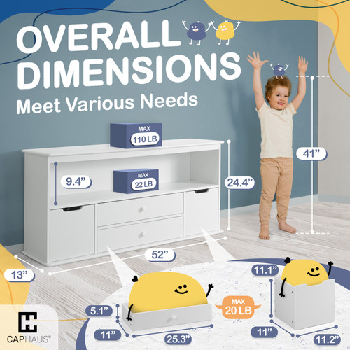 Toy Storage Organizer with 4 Drawers Toy Storage Organizer with 4 Drawers