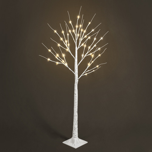 4/6/8 Feet, 48/72/96inch Full White Twinkling Pre-lit Birch Tree w/ LED Lights, Light Up Tree 4/6/8 Feet, 48/72/96inch Full White Twinkling Pre-lit Birch Tree w/ LED Lights, Light Up Tree
