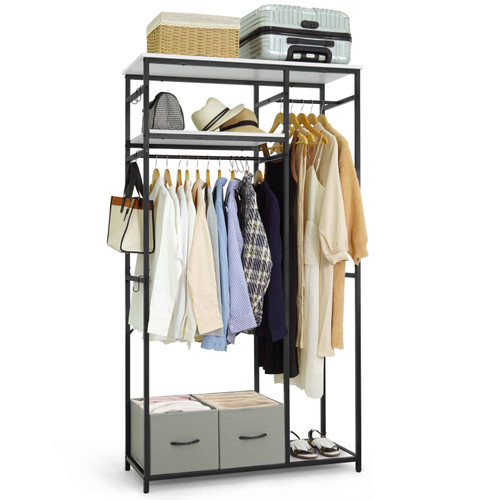 40-Inch Width Garment Rack for Hanging Clothes