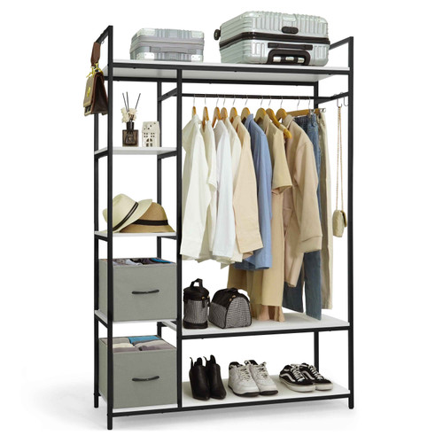 48-Inch Width Garment Rack for Hanging Clothes