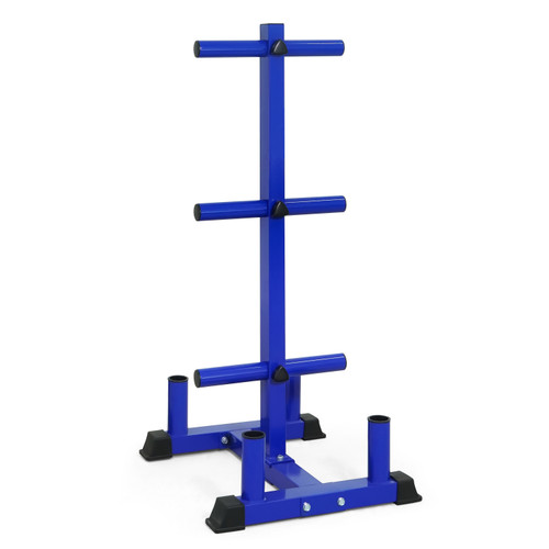 6 Posts Olympic Bumper Plate Storage Rack with 4 Barbell Holders for 2-Inch Bars 6 Posts Olympic Bumper Plate Storage Rack with 4 Barbell Holders for 2-Inch Bars