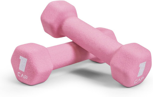Vibrant Hex Shaped Neoprene Dumbbells with Non-Slip Grip, Multiple Sizes Vibrant Hex Shaped Neoprene Dumbbells with Non-Slip Grip, Multiple Sizes