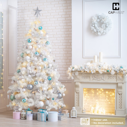 4.5 / 6 Feet Artificial White Christmas Tree 4.5 / 6 Feet Artificial White Christmas Tree