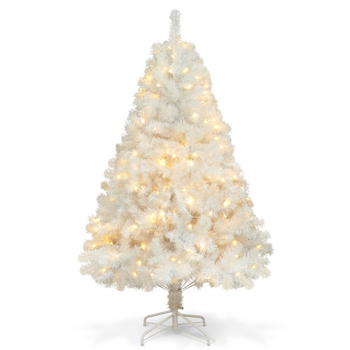 4.5 / 6 Feet Artificial White Christmas Tree 4.5 / 6 Feet Artificial White Christmas Tree