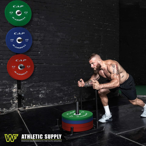 2-Inch Olympic Bumper Plate with Rubber Coating & Steel Hub, Multiple Choices Available 2-Inch Olympic Bumper Plate with Rubber Coating & Steel Hub, Multiple Choices Available