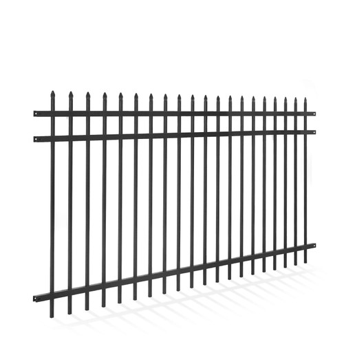 4FT Height X 8FT Width Heavy Duty Pinnacle Fence Barrier Panel, Multiple Options