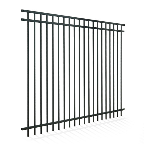 6FT Height X 8FT Width Heavy Duty Flat Top Fence Barrier Panel, Multiple Options