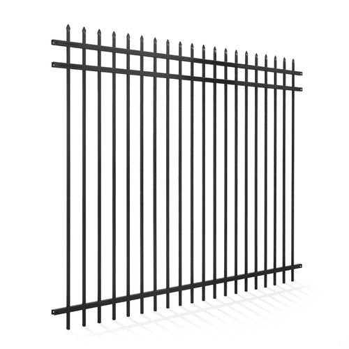 6FT Height X 8FT Width Heavy Duty Pinnacle Fence Barrier Panel, Multiple Options