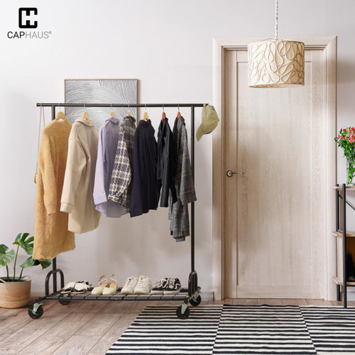 Heavy Duty Clothes Rack with Shelf, Wheels, Extendable Rods, Multiple Options Heavy Duty Clothes Rack with Shelf, Wheels, Extendable Rods, Multiple Options