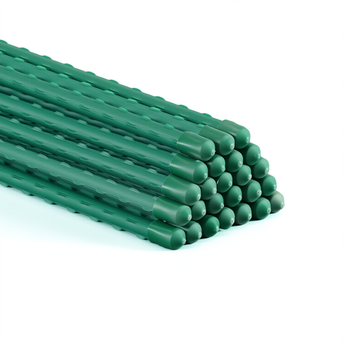 25 Pack Durable Metal Plant Supports Garden Stakes,3ft, 4ft, 5ft