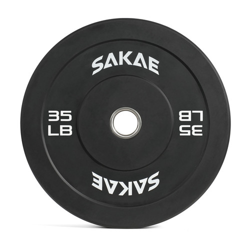 2-Inch Olympic Rubber Bumper Plates, Single, Multiple Sizes 2-Inch Olympic Rubber Bumper Plates, Single, Multiple Sizes