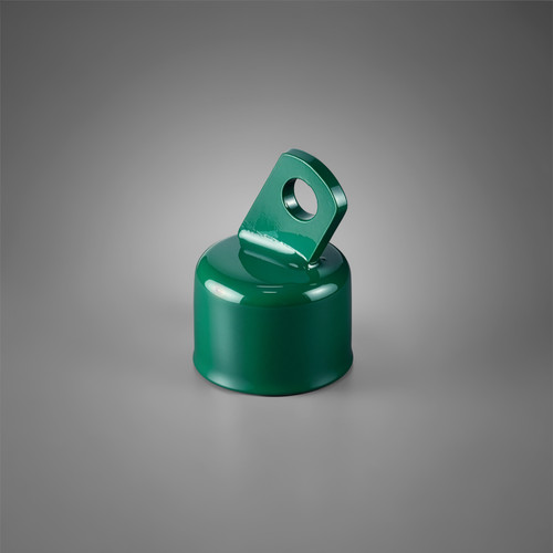 1-5/8" Green Top Rail End, Rail End Cap for 1-5/8" Outside Diameter Pipe, Multi-options
