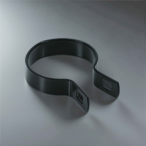 Black Galvanized Brace Band for 2-3/8" Outside Diameter Post with Bolt & Nut, Multi-options