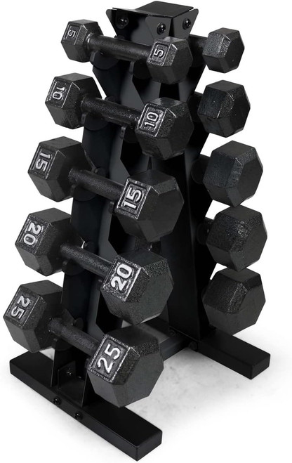 Dumbbell Set with Rack