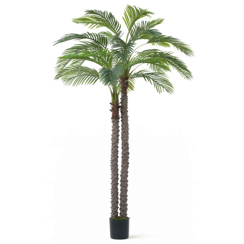 Artificial Phoenix Palm Tree with Black Pot