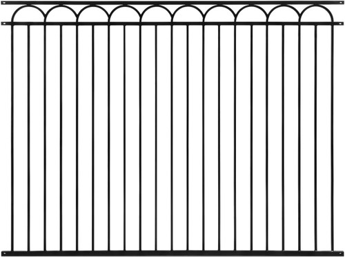6FT Height X 8FT Width Heavy Duty Arc Fence Barrier Panel, Multiple Options