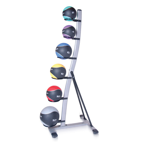 CAP Rubber Medicine Ball Set with Rack CAP Rubber Medicine Ball Set with Rack