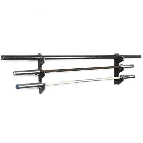 Horizontal Bar Storage Wall Rack, 3- / 6-Bar Options