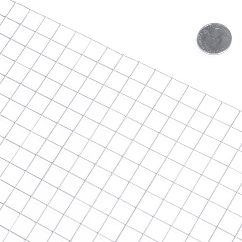 19 Gauge Galvanized Hardware Cloth with Mesh Size 1/2" x 1/2" 19 Gauge Galvanized Hardware Cloth with Mesh Size 1/2" x 1/2"