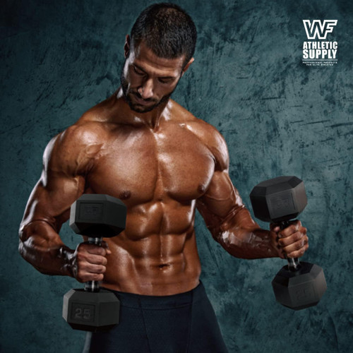 5-25Lb Rubber Coated Hex Dumbbell Set with 2-Tier Dumbbell Rack, Multiple Handle Options 5-25Lb Rubber Coated Hex Dumbbell Set with 2-Tier Dumbbell Rack, Multiple Handle Options