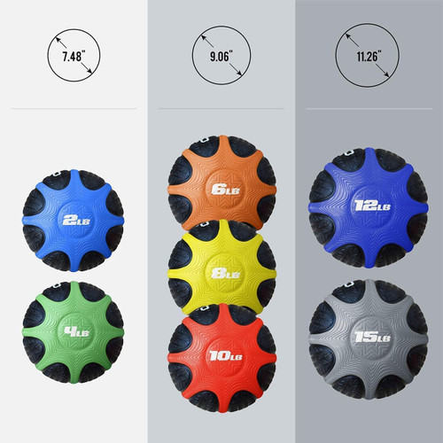 Medicine Ball Durable Rubber & Consistent Weight Distribution Medicine Ball Durable Rubber & Consistent Weight Distribution