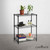 Wire Shelving Unit, Adjustable Height Wire Rack Shelving, 3-Tier/4-Tier/5-Tier