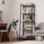 CAPHAUS 4/5 Tier Ladder Bookshelf, Various Colors Available